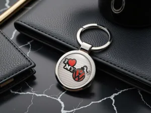 Llavero Personalizable Estilo y Montaje Aleación